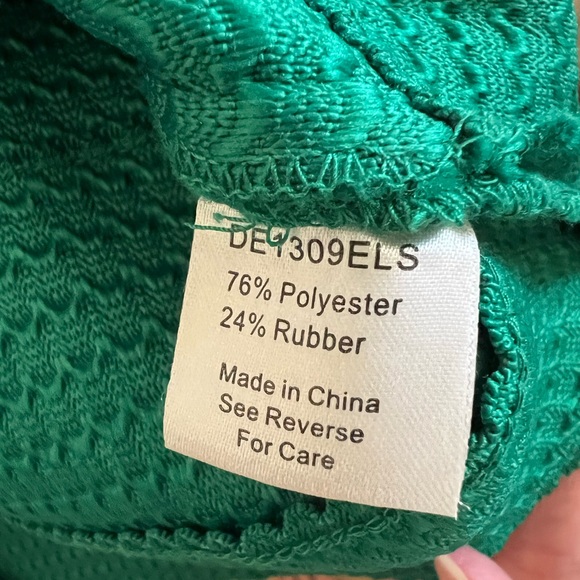 Devlin Kelly Green Textured BodyCon Dress size S - Picture 7 of 7